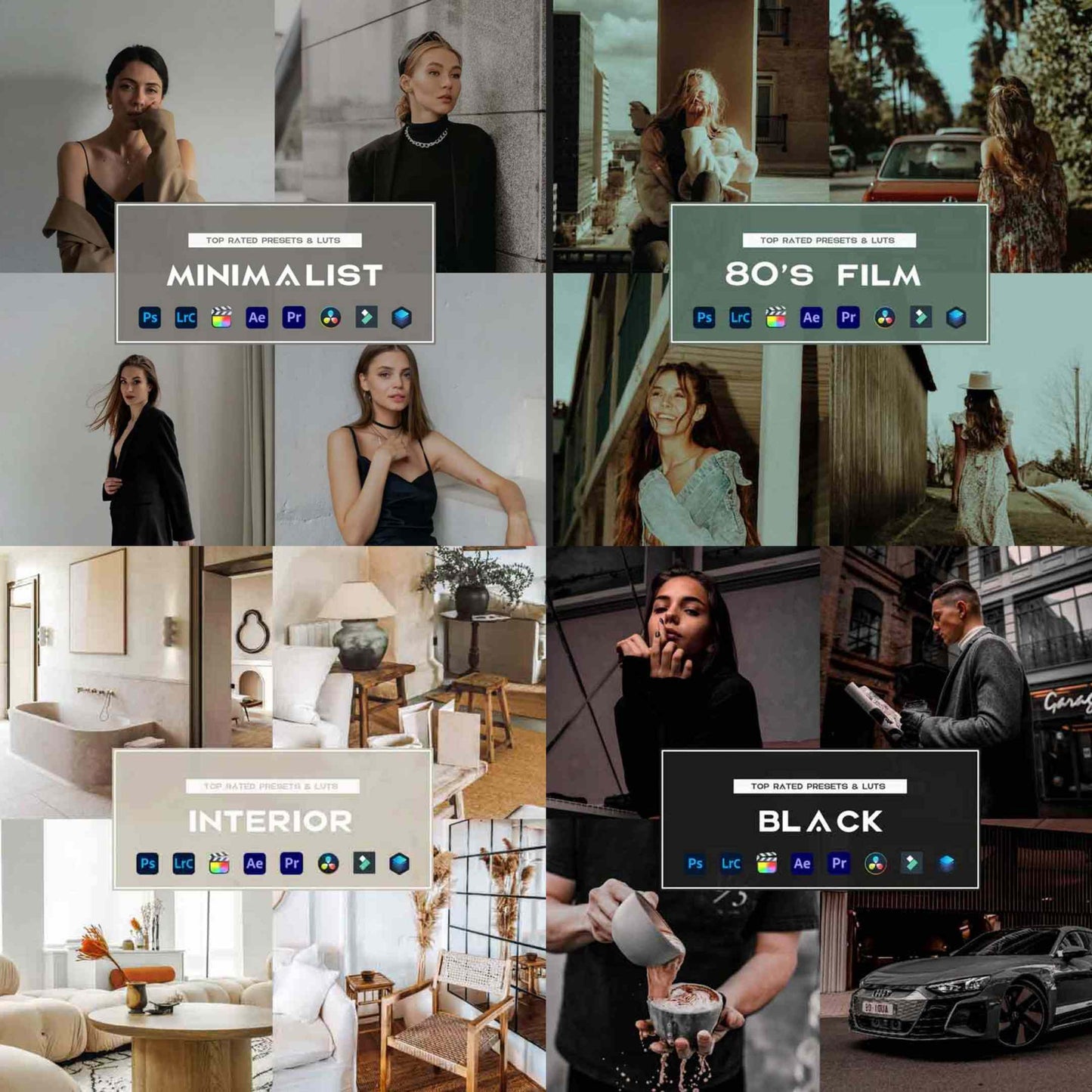 15,000+ Premium Presets Bundle in 36 Categories