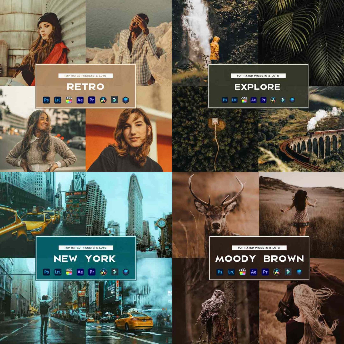 15,000+ Premium Presets Bundle in 36 Categories