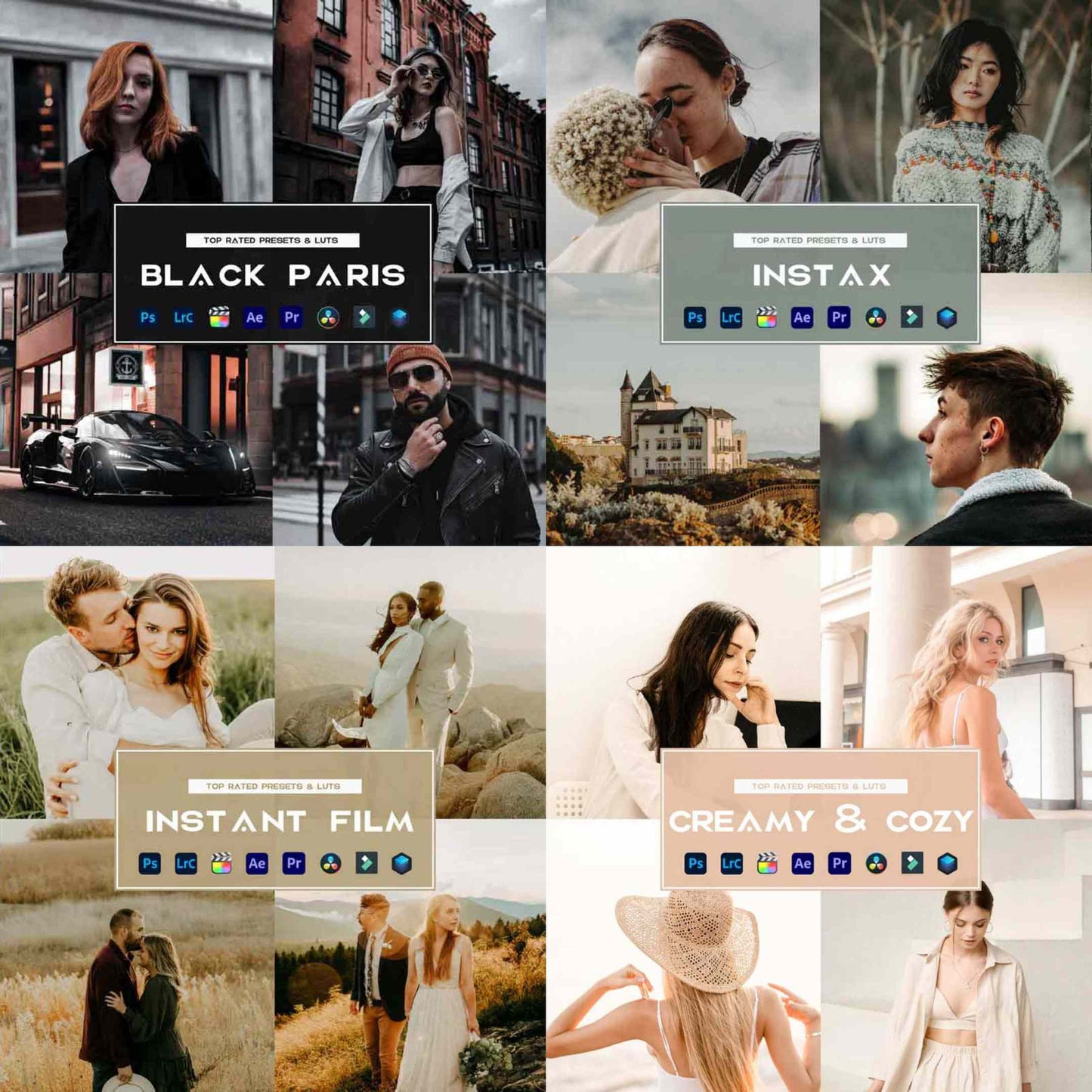 15,000+ Premium Presets Bundle in 36 Categories