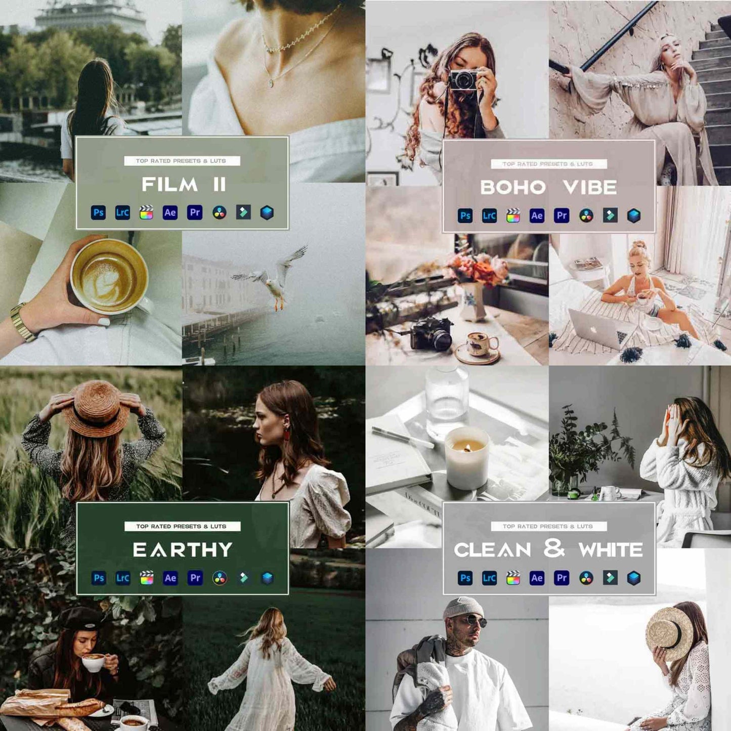 15,000+ Premium Presets Bundle in 36 Categories