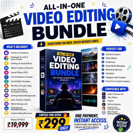 All-In-One Video Editing Bundle
