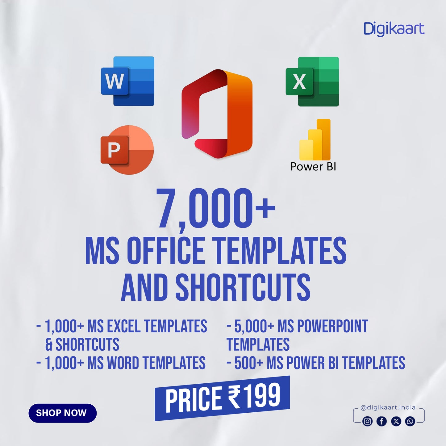 7,000+ MS Office Templates & Shortcuts