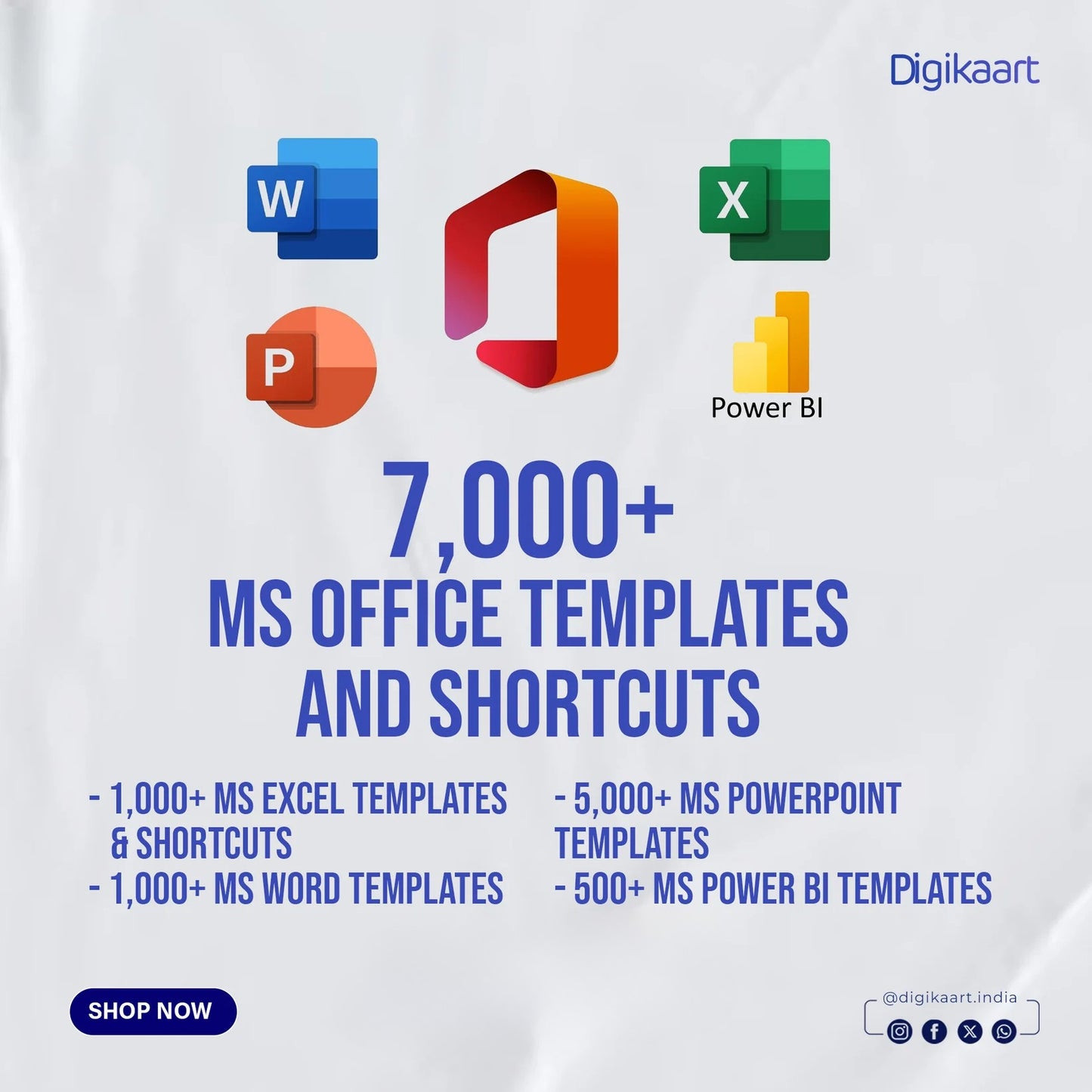 7,000+ MS Office Templates & Shortcuts
