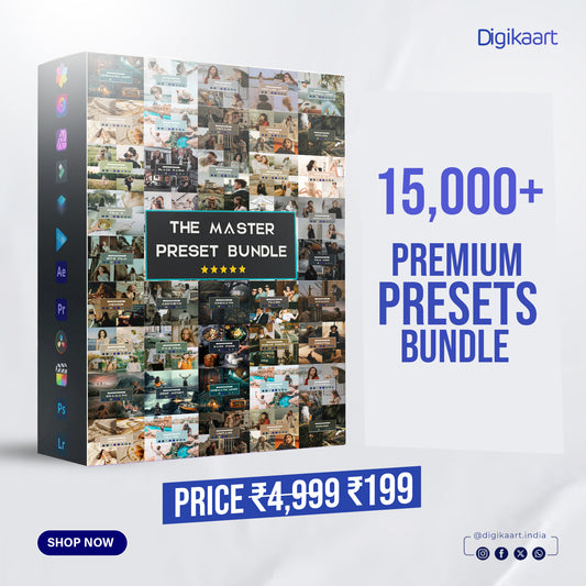 15,000+ Premium Presets Bundle in 36 Categories